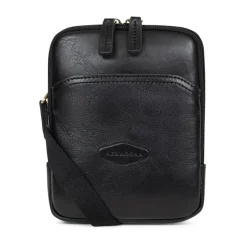 Sacoche Cuir STUART Noir Olia