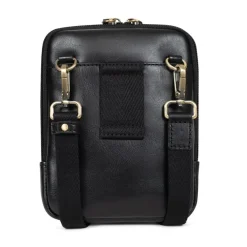 Sacoche Cuir STUART Noir Olia