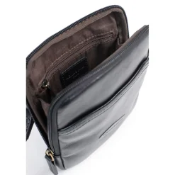 Sacoche Cuir STUART Noir Olia