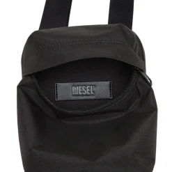 Sacoche homme en polyester noir