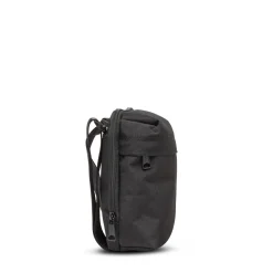 Sacoche homme en polyester noir