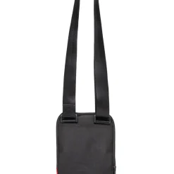 Sacoche homme en polyester noir