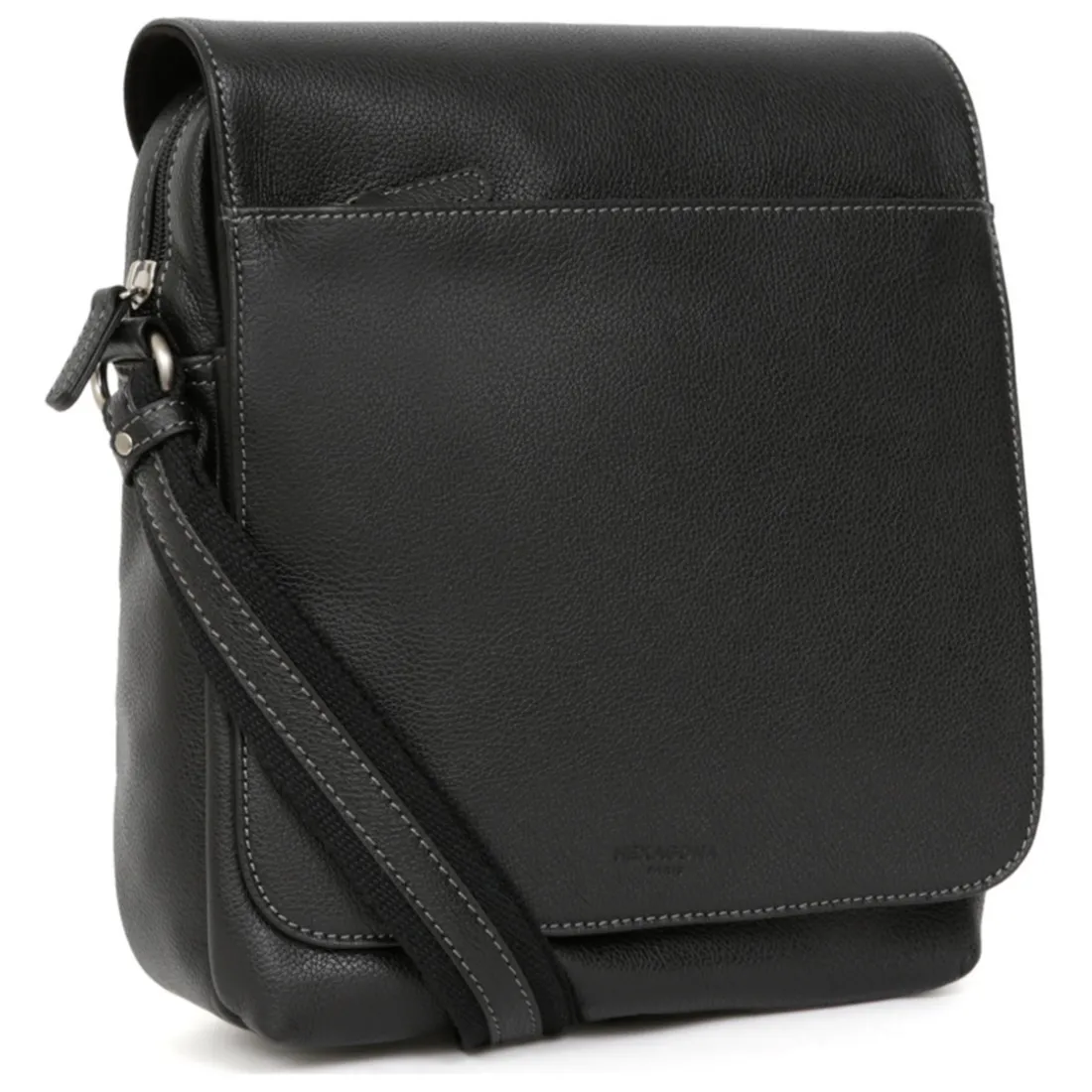 Sacoche tablette Cuir CONFORT Noir