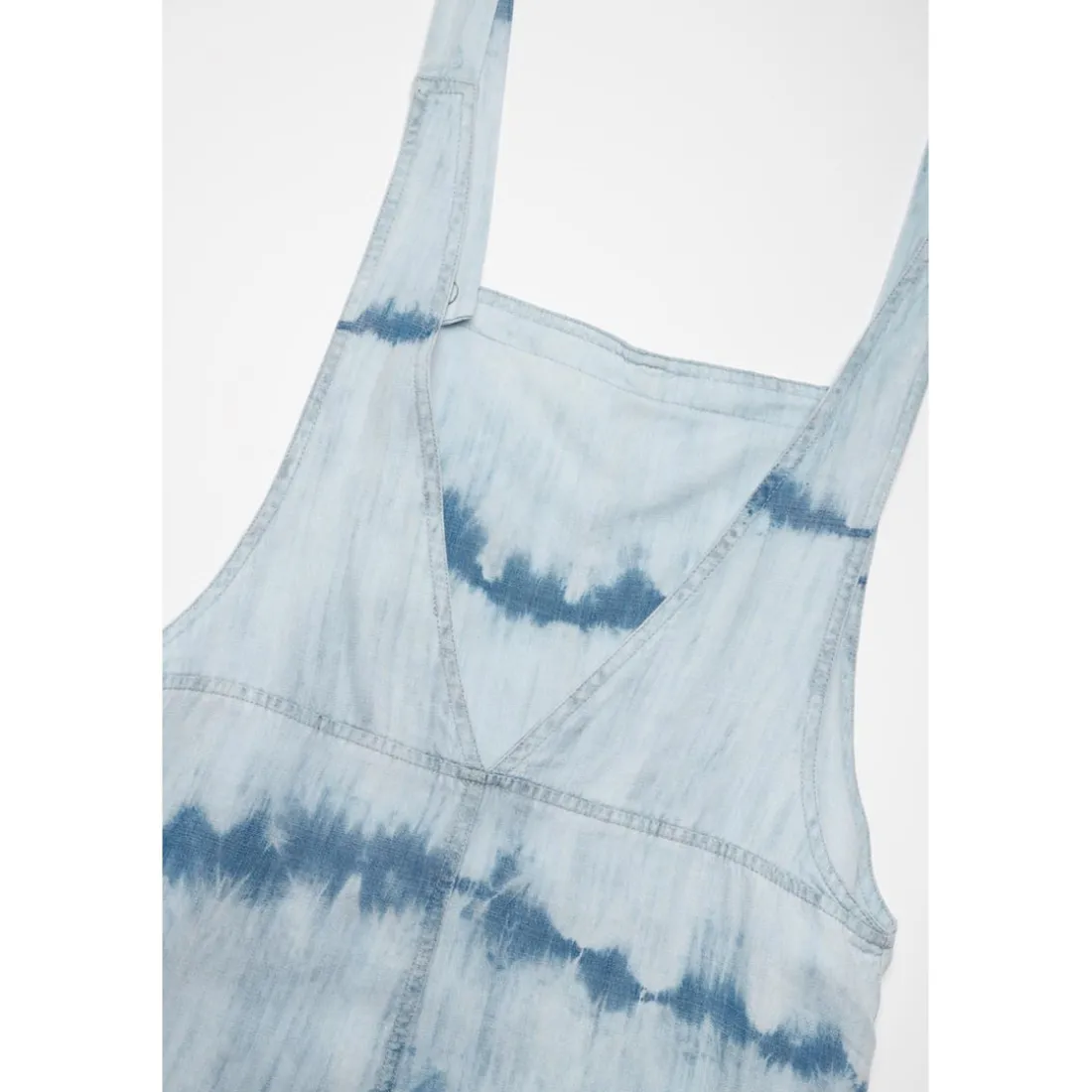 Salopette fille, short HELLASGI bleu