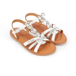 Sandale enfant BADAMI Blanc en cuir