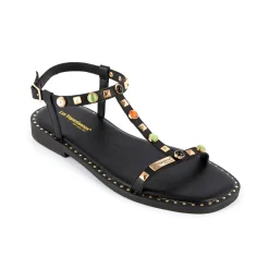 Sandale Enfant Clelia Noir - Les Tropéziennes en cuir