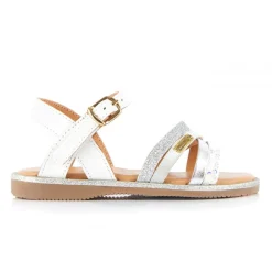 Sandale enfant INAYA blanc en cuir