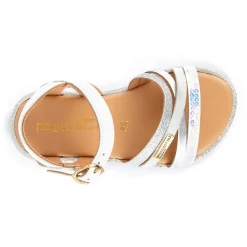 Sandale enfant INAYA blanc en cuir
