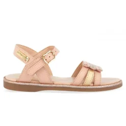 Sandale enfant ISIDOR Rose en cuir