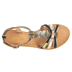 Sandale Femme Hamuc Noir - Les Tropéziennes en cuir