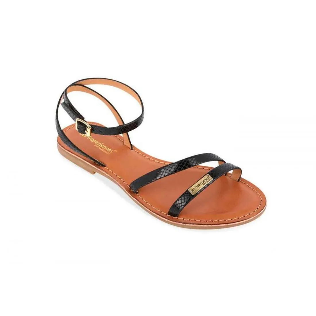 Sandale femme HANAK Noir en cuir