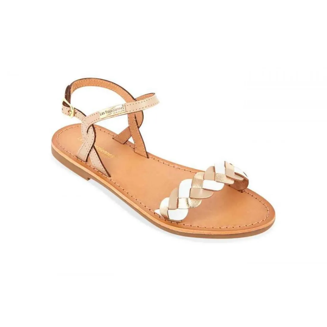 Sandale femme HORTENSE Nude en cuir