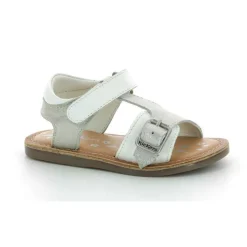 Sandale Fille DIAZZ blanc en cuir