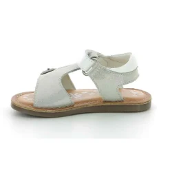 Sandale Fille DIAZZ blanc en cuir