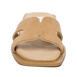 Sandales Sofia suede sable en cuir