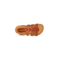 Sandales enfant IZAZ marron en cuir