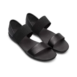 Sandales femme RIGHT noir en cuir