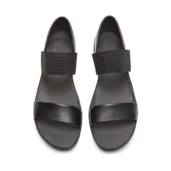 Sandales femme RIGHT noir en cuir
