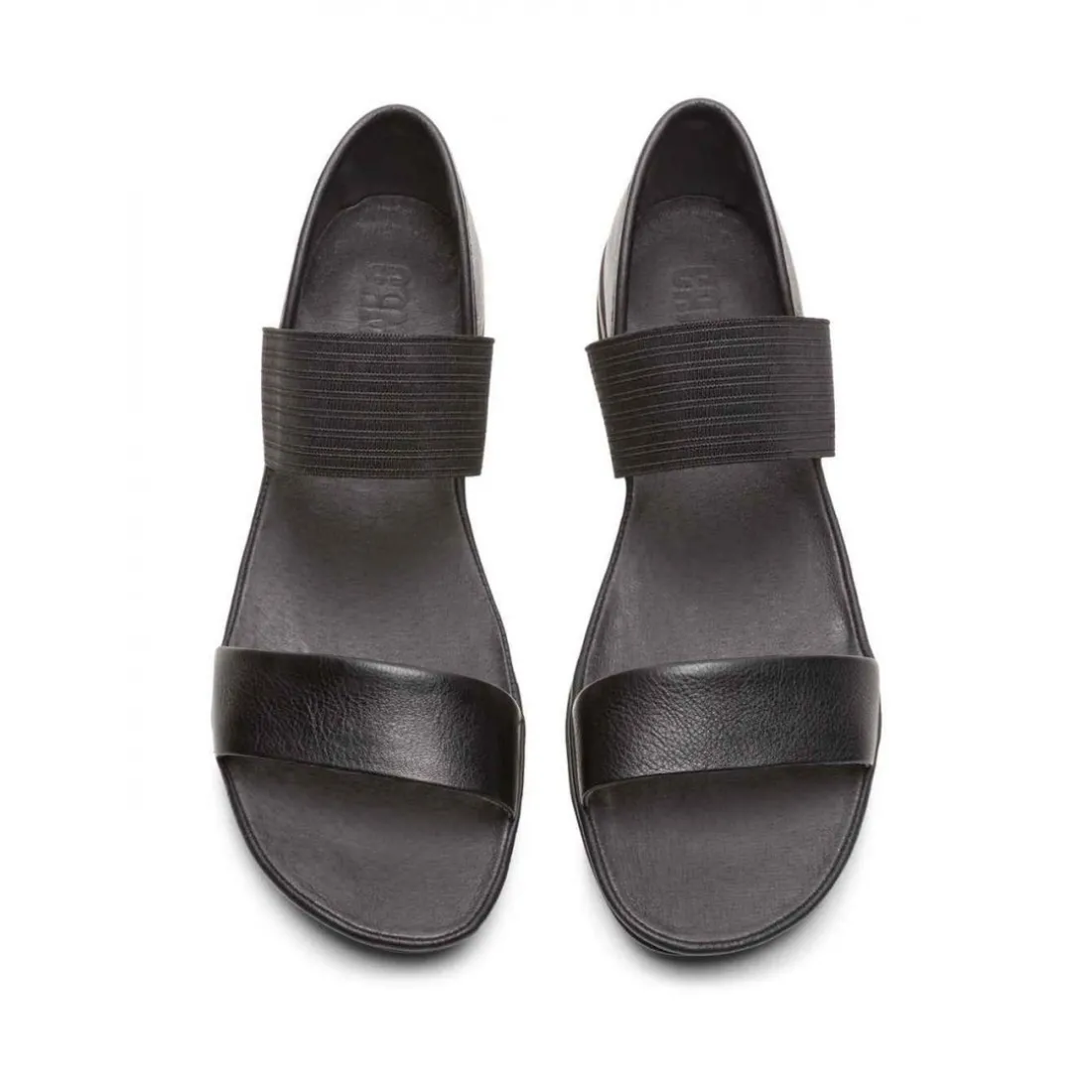 Sandales femme RIGHT noir en cuir