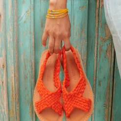 SANDALES FEMMES EN CUIR ZULA SANGUINE rouge