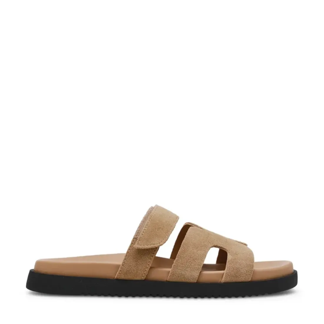 Sandales Missile suede taupe en cuir