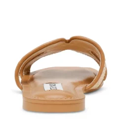 Sandales Zarnia en cuir beige