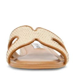 Sandales Zarnia en cuir beige
