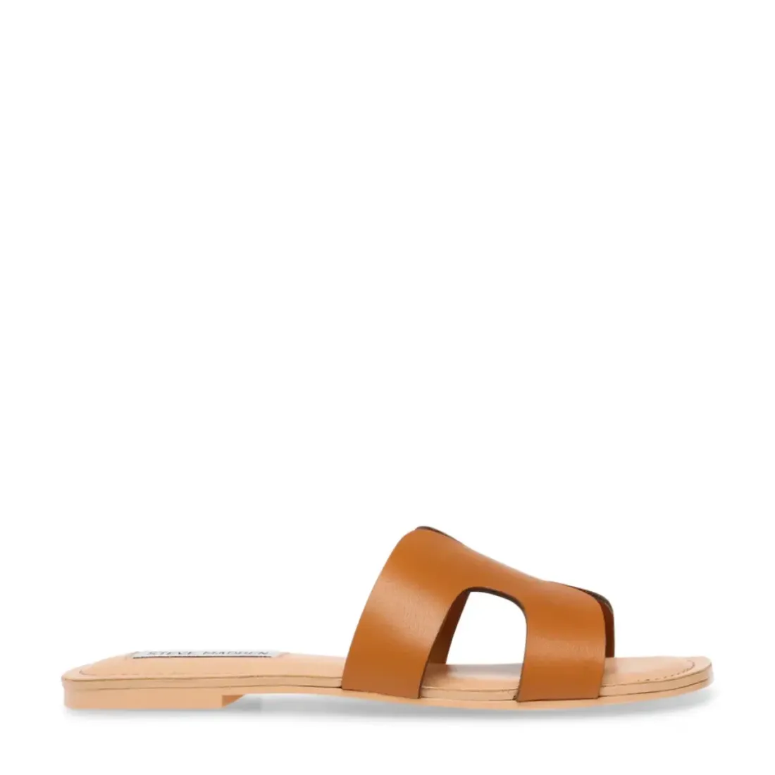 Sandales Zarnia en cuir cognac