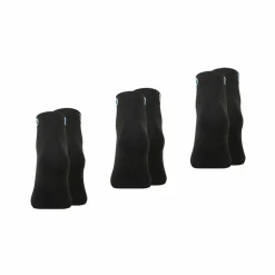 Set de 3 paires de chaussettes basses homme Essentiel Wilson Noir en coton