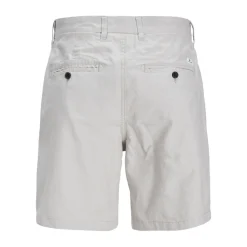 Short coupe classique homme beige en coton