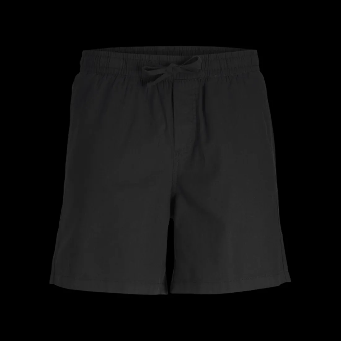 Short de jogging homme noir en coton