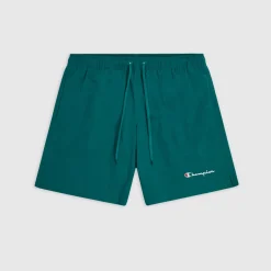 Short de plage vert pour homme