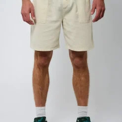 Short en coton TURIN Craie écru