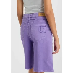 Short en jeans fille CARPUGI violet Nea