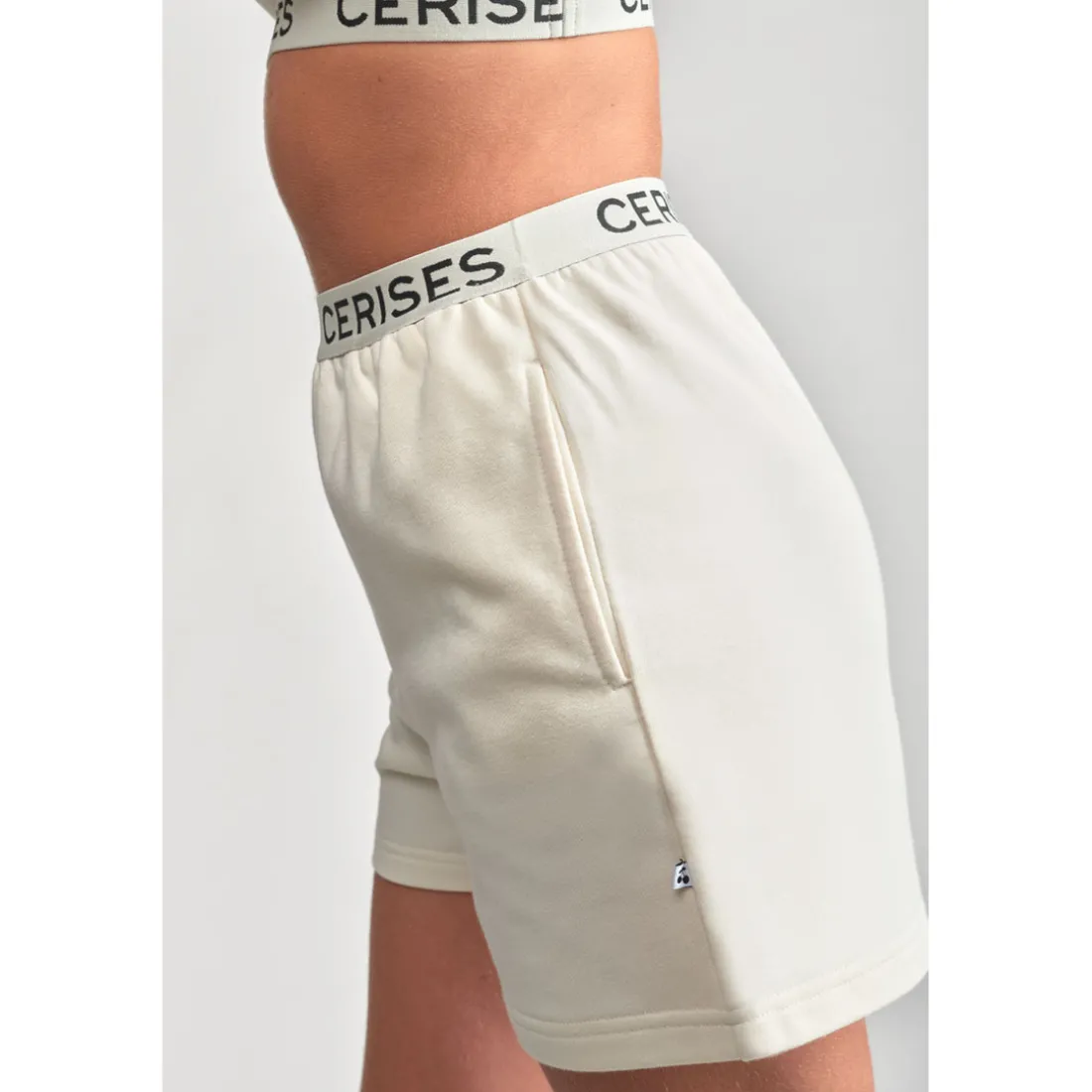 Short fille ANNEGI blanc