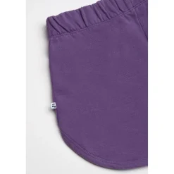 Short fille CRISTIGI violet en coton