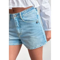 Short fille en jeans LEMI bleu
