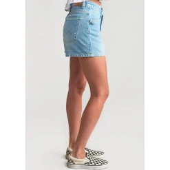 Short fille en jeans LEMI bleu