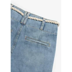 Short fille en jeans LOONA 2 bleu