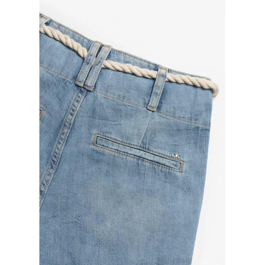 Short fille en jeans LOONA 2 bleu