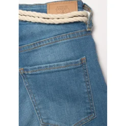 Short fille en jeans TIKI bleu