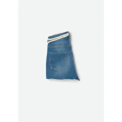 Short fille en jeans TIKI bleu