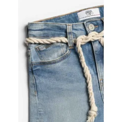 Short fille en jeans TIKO bleu