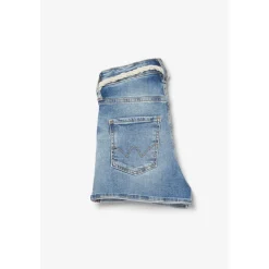 Short fille en jeans TIKO bleu
