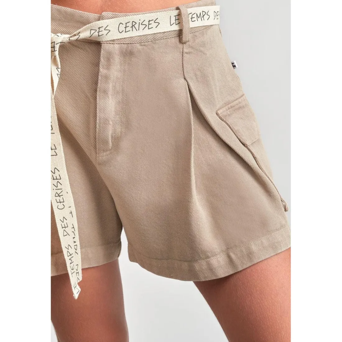 Short fille IZAGI beige
