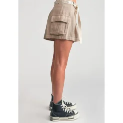 Short fille IZAGI beige
