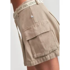 Short fille IZAGI beige