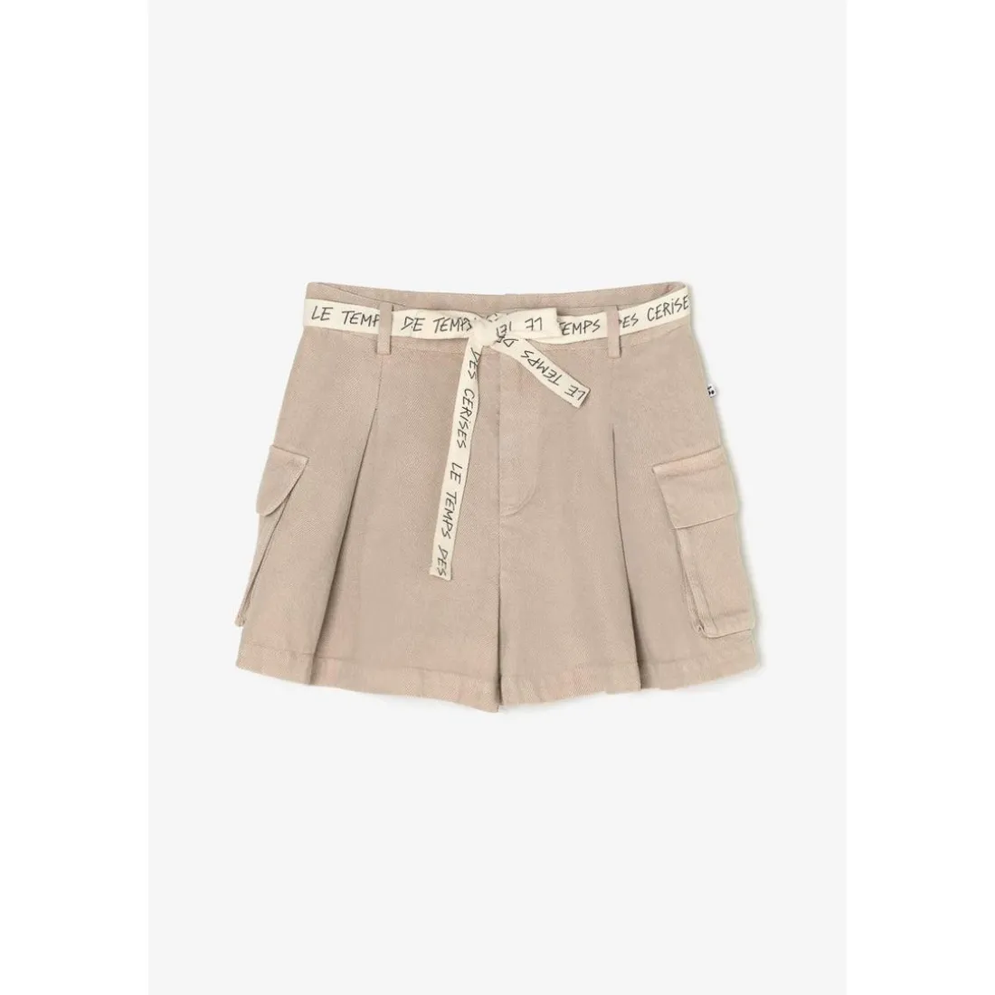 Short fille IZAGI beige