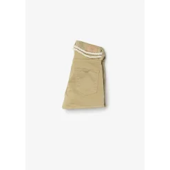 Short fille taille haute TIKO beige