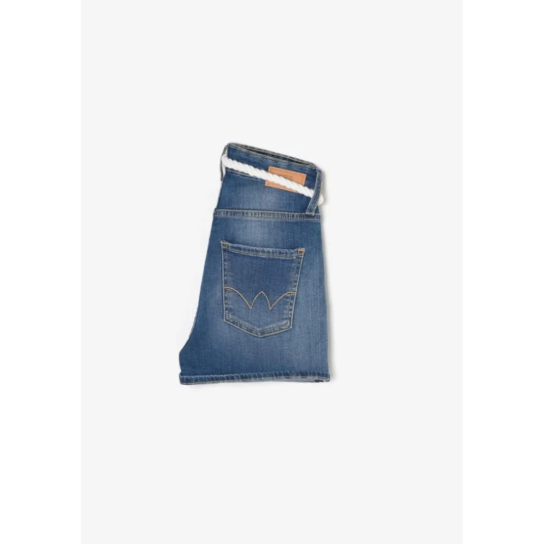 Short fille TIKO bleu Léna en coton Clara